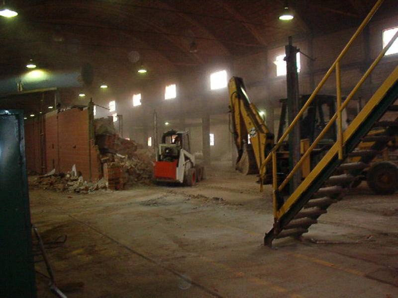 Demolición Tunel de Tejas